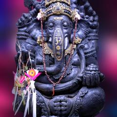 Ganesha der Glücksgott von allen Yogis beseitigt Hindernisse