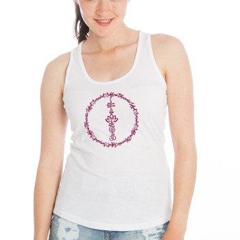 Yoga Mantra Lokah Samasta Design Motiv - Frauen Premium T-Shirt